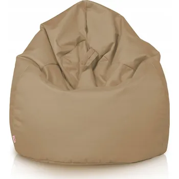 Sedací pytel Zahradní vak BEŽOVÝ křeslo L - pro děti NYLON