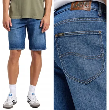 Pánské kraťasy Lee LEGENDARY SHORTS Calvin DżINS krátké kraťasy džínové šortky W38