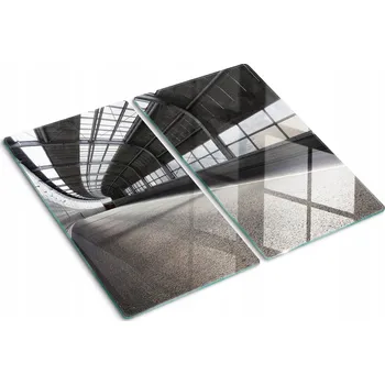 Obraz Odolné a stylové kuchyňské skleněné desky s motivem Cesta v tunelu 2x30x52 cm