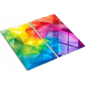 Obraz Odolné a Stylové Kuchyňské Skleněné Desky s Motivem Abstraktní 2x30x52 cm