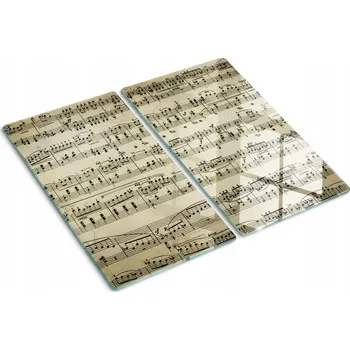 Obraz Sada tvrzených skleněných kuchyňských desek s motivem hodnocení 2x30x52 cm