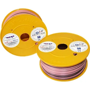 elektrický kabel Kabel LGY/H05V-K 2,50 mm2 50 m Růžovo-Černý
