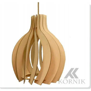 Dřevěné závěsné svítidlo A017 | Březová překližka | Patice E27 | Ruční výroba