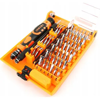 Šroubovák SADA PRECÍZNÍCH ŠROUBOVÁKŮ A BITŮ TORX JAKEMY JM-8150 PRO TELEFONY 52v1