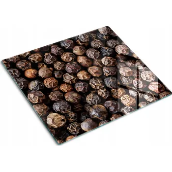 Obraz Dekorativní deska na sporák Zrnka pepře 60x52