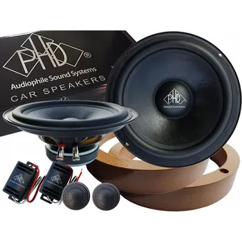 Reproduktor do auta Dvoupásmové reproduktory do auta PHD Audiophile Sound Systems CF 8.1 Kit