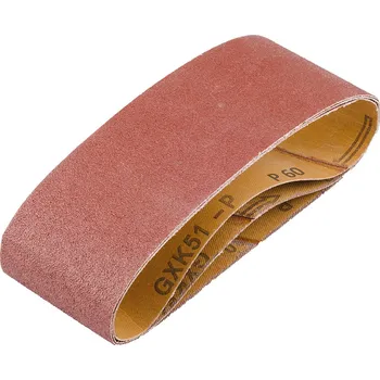 Brusný papír Brusné pásy 75 x 457 mm, P60, 3 ks. 58T361