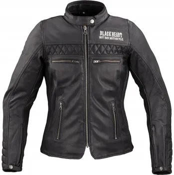 Moto bunda Dámská kožená moto bunda W-TEC Black Heart Raptura (Velikost: XS, Barva: če