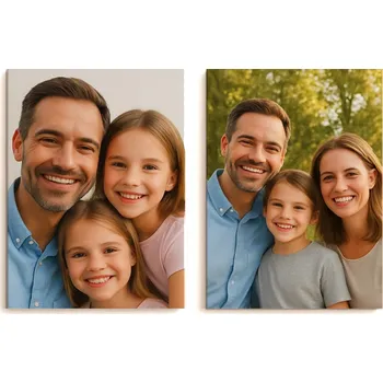 Obraz FOTOOBRAZ obraz na plátně Vaše fotografie rámované plátno Full Color 45x90cm