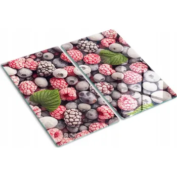 Obraz Multifunkční Dekorativní Skleněné Desky Mražené lesní plody 2x30x52 cm