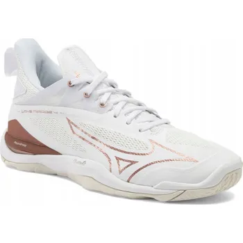 Pánská sálová obuv Mizuno Sálové boty Wave Mirage 4 X1GB215036 Bílé