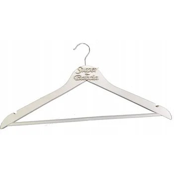 Věšák Dřevěný věšák Den Super Babičky a Dědečka