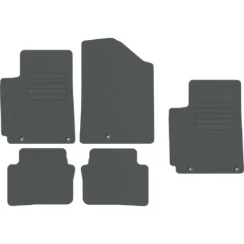 autokoberec Kobercové rohožky Edecor velurové 5 ks