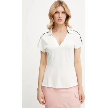 Dámské tričko Polo tričko Liu Jo dámské, béžová barva, TA5183 J4883 TA5183.J4883 01X, vel. L