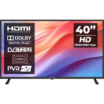 Televizor LED Televize Kiano KS40Kiano 39,5" Full HD černá