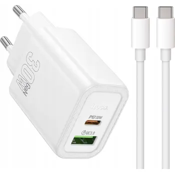 Rychlá USB-C GaN nabíječka 30W s dlouhým 2m kabelem pro Samsung Galaxy M35 5G