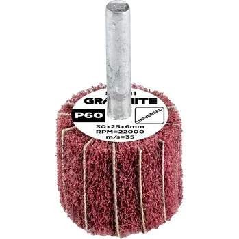 Brusný kotouč Lamelový kotouč 30 x 25 x 6 mm, P60 58T411