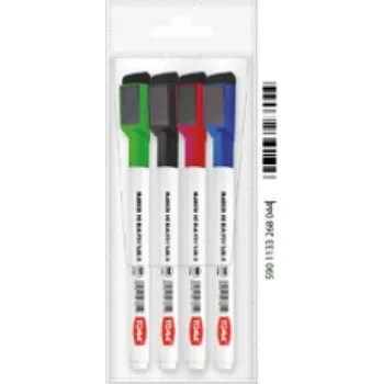 Set školních potřeb Marker do tablicy 4 kol.z magnesem (PL)