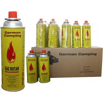 Outdoor vaření Plynová kartuše Alpen Camping 28 kusů isobutan 227 g 400 ml
