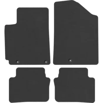 autokoberec Kobercové rohože Edecor velurové 4 ks