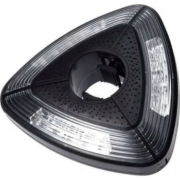 Lampička LED lampa pro zahradní slunečník, trojúhelníková