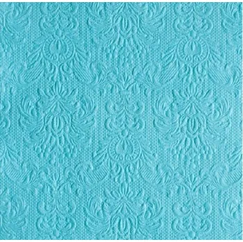 Papírový ubrousek Goba UBROUSKY Elegance světle petrolejové 33x33cm