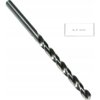 Vrták Vrták do kovu dlouhý 6,2 mm. DIN340. HSS.
