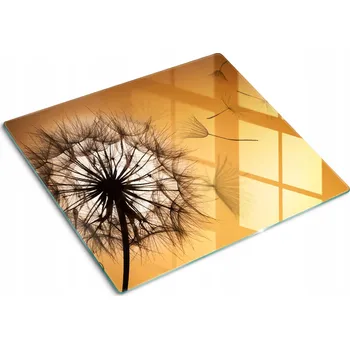 Obraz Kuchyňská multifunkční dekorativní deska s tvrzeným Pampeliška 60 x 52 cm