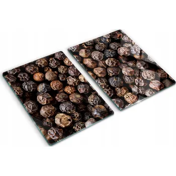 Obraz Odolné a stylové kuchyňské skleněné desky s motivem pepře 2x40x52 cm