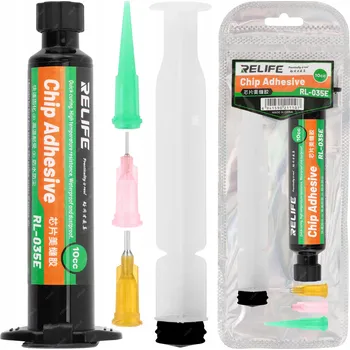 Průmyslové lepidlo UV lepidlo BGA RELIFE RL-035E pro lepení, opravy a výměnu BGA čipů