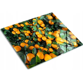 Obraz Multifunkční Dekorační Skleněná Deska s potiskem Mandarinky 60x52 cm