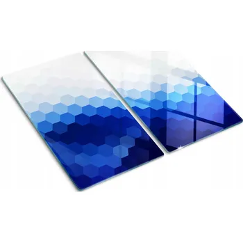 Obraz Odolné a Stylové Kuchyňské Skleněné Desky s Vzorem Kostky 2x30x52 cm