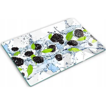 Obraz Multifunkční Skleněná Deska do Kuchyně - Ostružinová Voda 80x52 cm