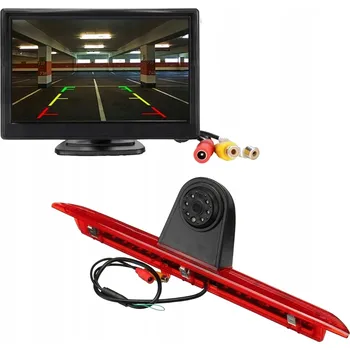 IP kamera SADA PRO COUVÁNÍ BRZDOVÉ SVĚTLO S KAMEROU + 5" MONITOR SPRINTER CRAFTER IR DIODY