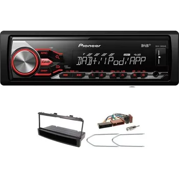 Autorádio RÁDIO PIONEER MVH-280DAB FORD FOCUS MONDEO FIESTA