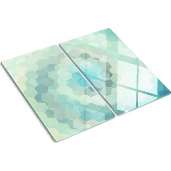 Obraz Tvrzené Multifunkční Dekorativní Skleněné Desky Abstraktní 2x30x52 cm