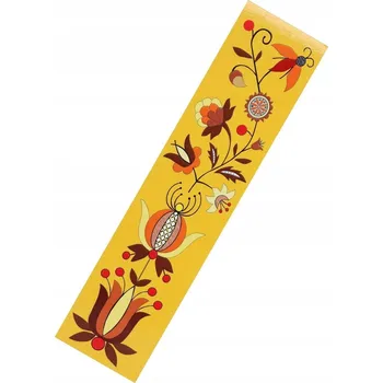 Obraz Záložka do knihy - kašubská výšivka, borowiacký styl