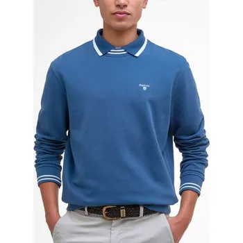 Pánská casual bunda Barbour Rosford Tipped Sweatshirt&nbsp;— Dark Denim