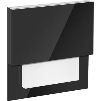 Nástěnné svítidlo Schodišťové svítidlo Ledroom černé 2 W 4500 K integrované LED