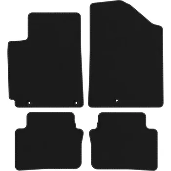 autokoberec Kobercové rohože Edecor velurové 4 ks