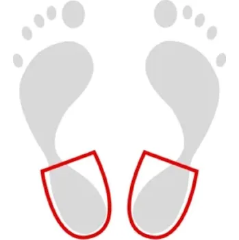 Vložka do bot PODPATĚNKA KOREKČNÍ 1,5CM 017