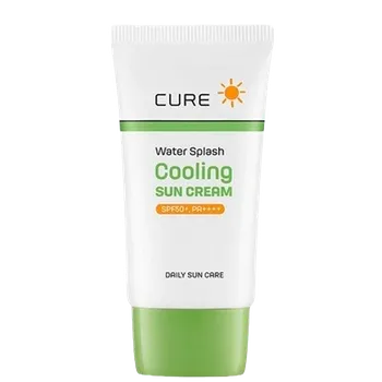 Přípravek na opalování KJMA Korea Cure Water Splash Cooling Sun Cream - Voděodolný chladivý opalovací krém | 40ml