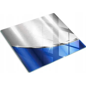 Obraz Dekorativní kuchyňská deska z Tvrzené Sklo na krájení, textura 60x52 cm