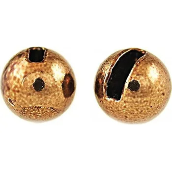 Tungstenové kuličky Knapek Hooks METALLIC Hnědá 2,5 mm, 10 pcs