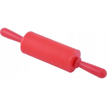 Váleček na těsto Váleček na těsto silikonový malý ČERVENÝ 22 cm