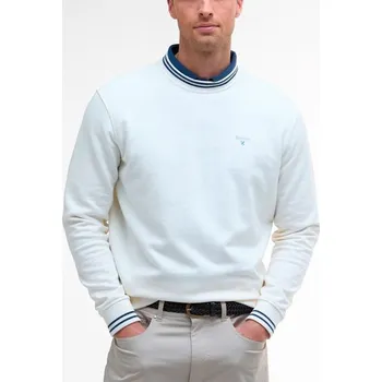 Klobouk Barbour Rosford Tipped Sweatshirt&nbsp;— Whisper White