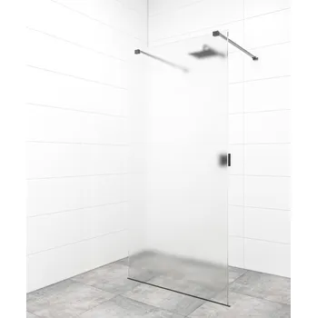 Swiss aqua technologies Sprchová zástěna Walk-in 90 cm SAT v barvě profilu černá SATBWI90MSZAVC