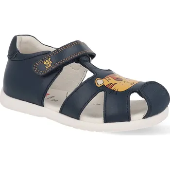 Dívčí obuv Barefoot dětské sandály Garvalín - Sauvage Ocean tmavě modré Velikost: 22