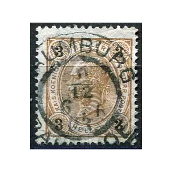 Poštovní známka (1901) MiNr. 86B - O - Rakousko-Uhersko - František Josef I. Položka 2