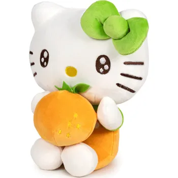 plyšák Hello Kitty plyšová 16cm sedící s ovocem 4druhy 0m+ Varianta: V4